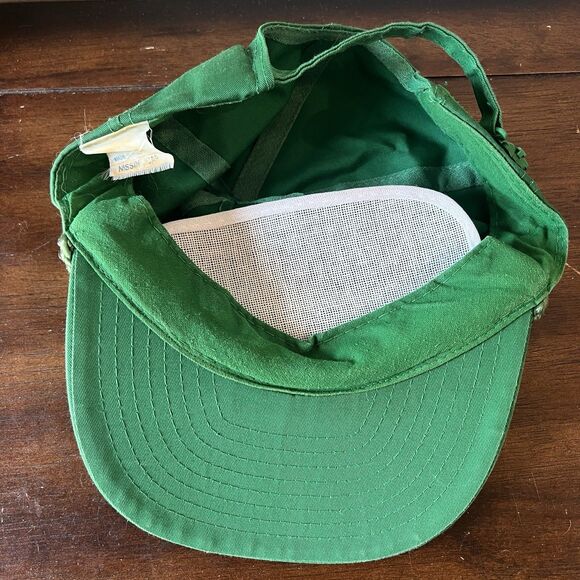 Vtg Indiana Beef Cattle Association Cattleman’s Club Adjustable Hat Cap Nissin - Picture 3 of 6